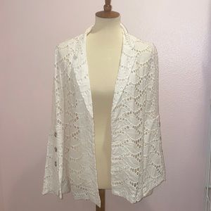 White eyelet anthropology cover-up
